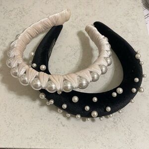 Jumbo pearl headbands